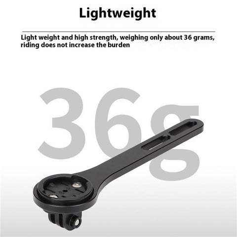 GUB 653 Extension Bracket for Garmin / Cateye / Bryton Aluminum Alloy Bike Computer Handlebar Mount Holder