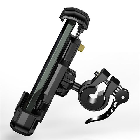 360 Degree Rotation Riding Clamping Phone Holder MTB Bike Bicycle Motorcycle Phone Stand Bracket