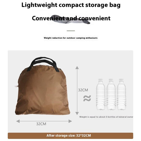 Single Person Quick Open Mosquito Proof 210T Polyester Hiking Camping Tent with Outer Tent and Storage Bag