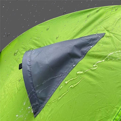 DESERT&FOX Rainproof Double Layer Tent Waterproof Camping Hiking One Door Tent (Aluminum Pole)