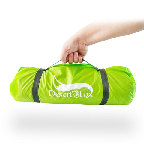 DESERT&FOX Rainproof Double Layer Tent Waterproof Camping Hiking One Door Tent (Aluminum Pole)