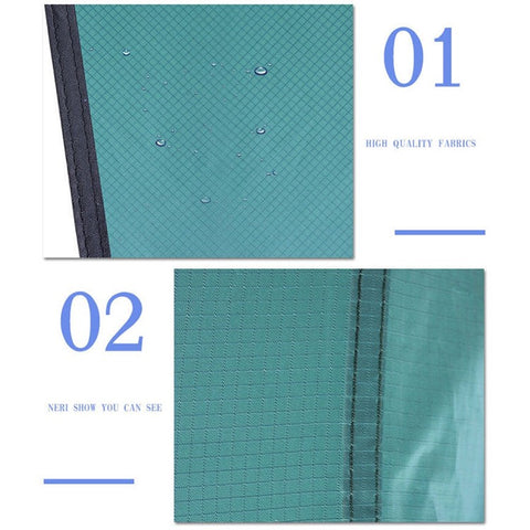 TM-0008 Camping Tarp Portable Waterproof Tent Multifunctional Awning for Outdoor Travel Hiking Picnic