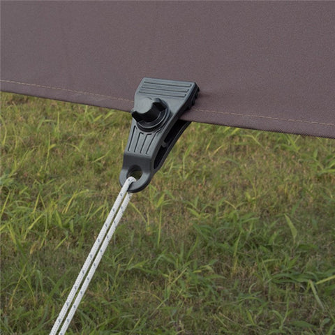10Pcs Heavy Duty Tent Clamps Outdoor Windproof Tarp Canopy Plastic Clips