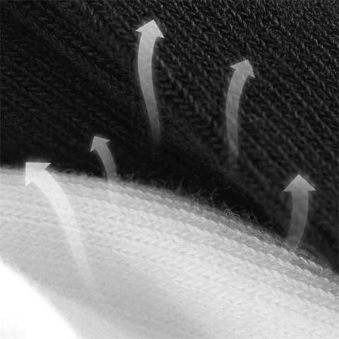 REXCHI XWZ10 1 Pair Cotton Cycling Socks Athletic Running Compression Sports Socks for Men, Women