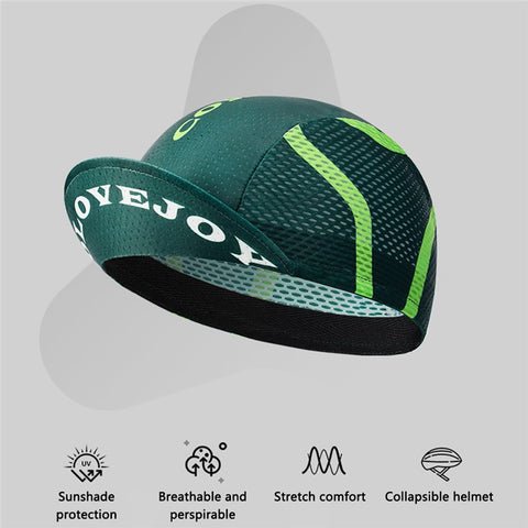 GOLOVEJOY XMZ287 Anti-UV Breathable Hat Cycling Skull Cap Under Helmet Liner with Sun Visor