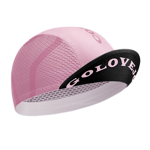 GOLOVEJOY XMZ287 Anti-UV Breathable Hat Cycling Skull Cap Under Helmet Liner with Sun Visor