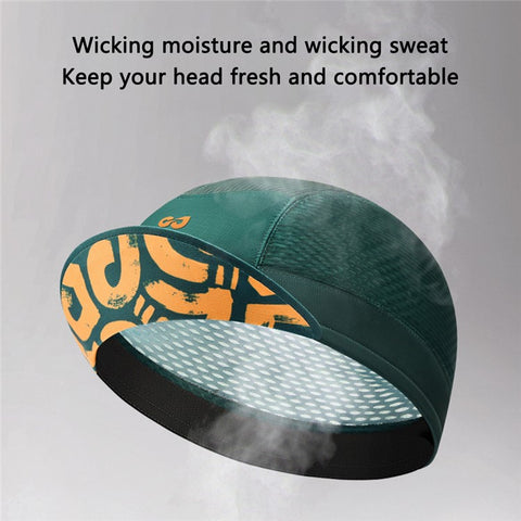 GOLOVEJOY XMZ286 Cycling Skull Cap Under Helmet Liner Sun Visor Anti-UV Quick-Dry Hat for Men, Women