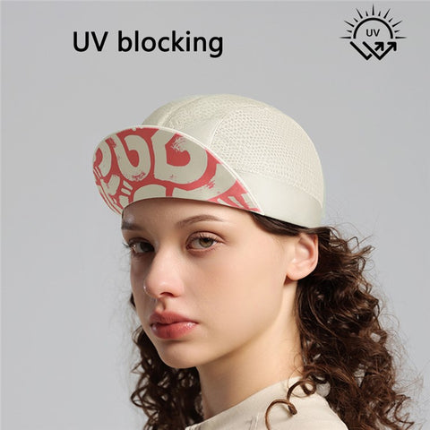 GOLOVEJOY XMZ286 Cycling Skull Cap Under Helmet Liner Sun Visor Anti-UV Quick-Dry Hat for Men, Women
