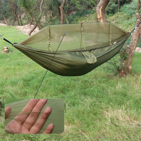 Camping Hanging Hammock Mosquito Net Bedding, Unfolded Size: 260x140cm