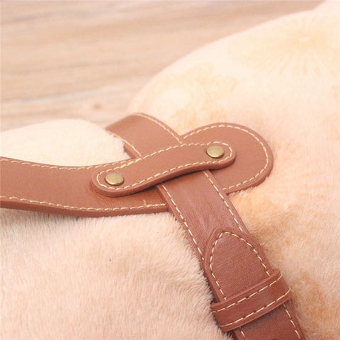 AOTU Outdoor Picnic Blanket Rug Carrying Belt Adjustable Picnic Mat PU Leather Strap