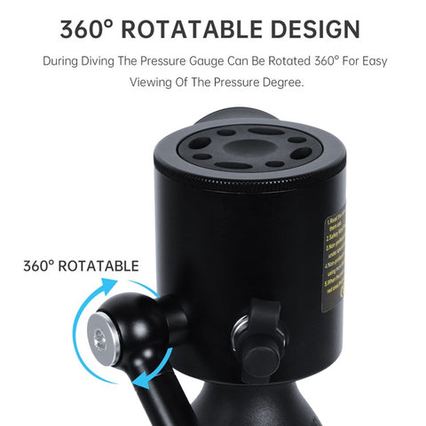 DIDEEP X3000Pro 5-10 Mins 0.5L Mini Scuba Tank Air Diving Cylinder for Underwater Exploration Emergency Rescue