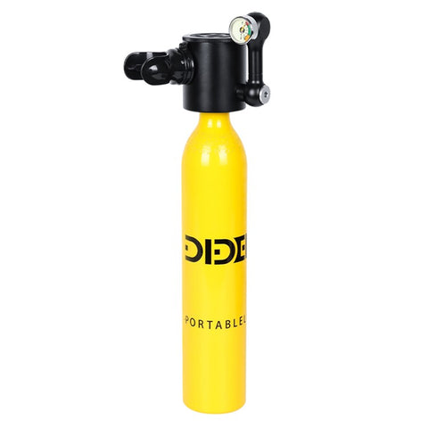 DIDEEP X3000Pro 5-10 Mins 0.5L Mini Scuba Tank Air Diving Cylinder for Underwater Exploration Emergency Rescue