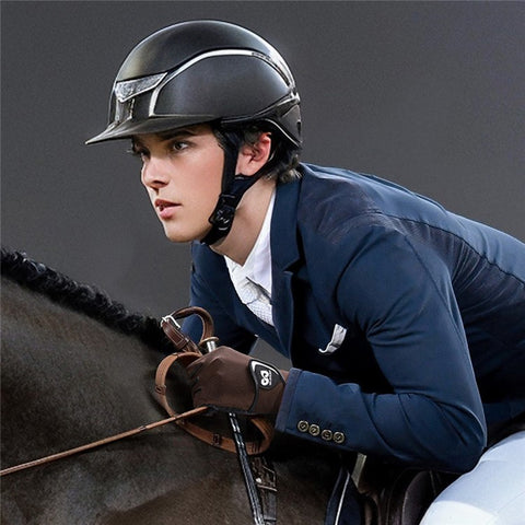 GOLOVEJOY XG83 Professional Equestrian Gloves Summer Ice Silk Anti-slip Touch Screen Mittens