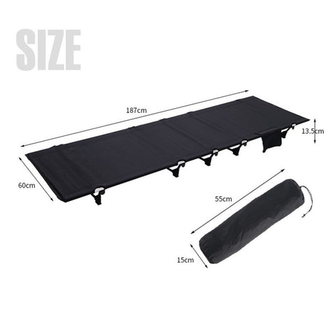 Camping Cot for Outdoor Backpacking Hiking Travel Tent Ultralight Folding Sleeping Bed