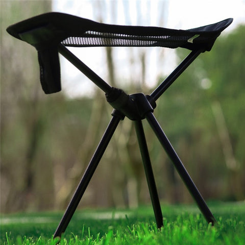 Outdoor Foot Support Stool Leisure Nap Recliner Footrest Aluminum Alloy Mesh Cloth Folding Lazy Footrest