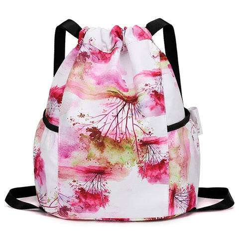 HALIN Children Cartoon Backpack Outdoor Camping School Drawstring Shoulder Bag