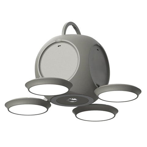 HX-123 Outdoor Camping Light Multi-Function Handheld Flashlight Portable Folding Night Light