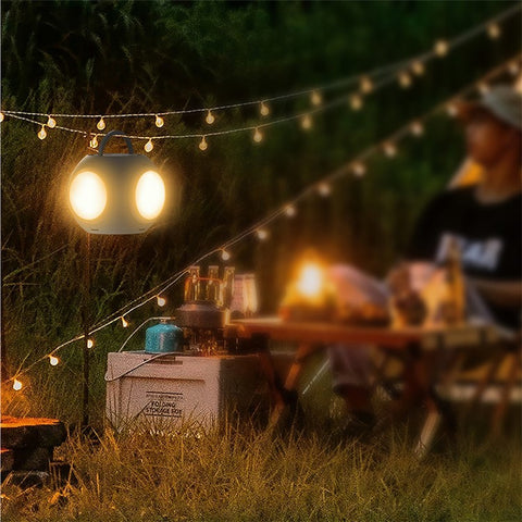 HX-123 Outdoor Camping Light Multi-Function Handheld Flashlight Portable Folding Night Light