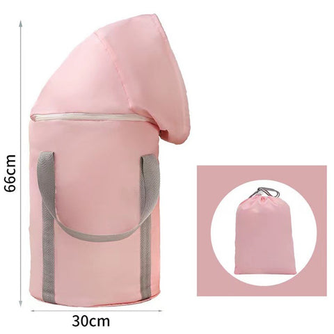 AOTU Portable Insulation Foot Bath Bucket Aluminum Film+PVC+Waterproof Fabric Foldable Foot Bath Bag