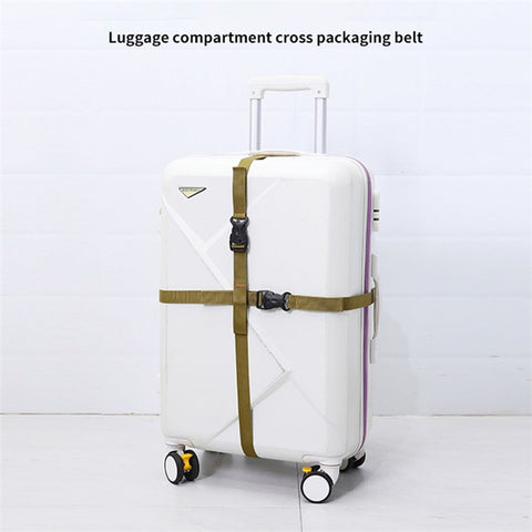 AOTU Adjustable Luggage Bag Binding Strap Travel Camping Equipment Suitcase Polyester Fixing Strap