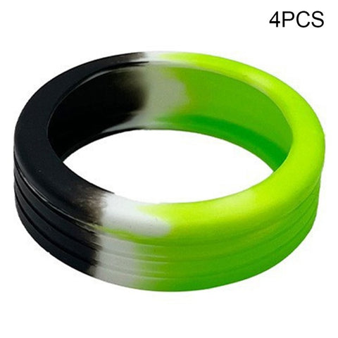 4PCS Carry-On Luggage Wheel Covers Hollow-Out Silicone Silent Protection Cases