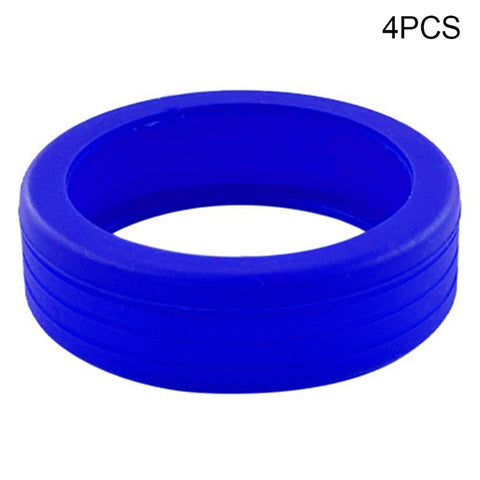 4PCS Carry-On Luggage Wheel Covers Hollow-Out Silicone Silent Protection Cases