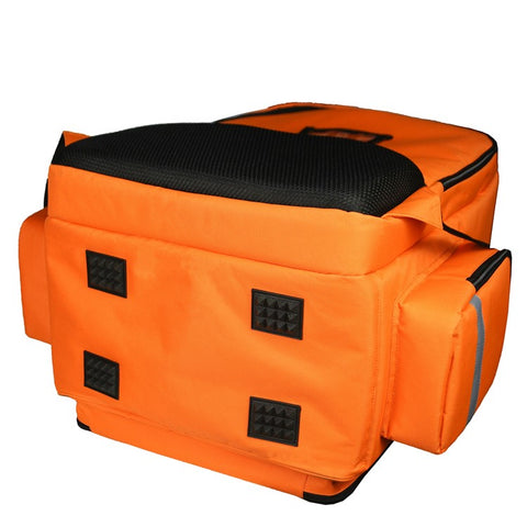 Medical First Aid Emergency Rescue Backpack 600D Oxford Cloth Large Capacity Survival Kit Storage Bag, 38x25x50cm