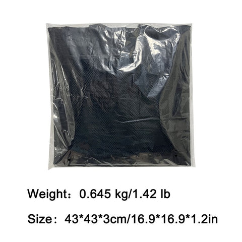 MYDAYS OUTDOOR 43x43cm Portable Backrest Cushion Folding Chair Outdoor Camping Seat Mat