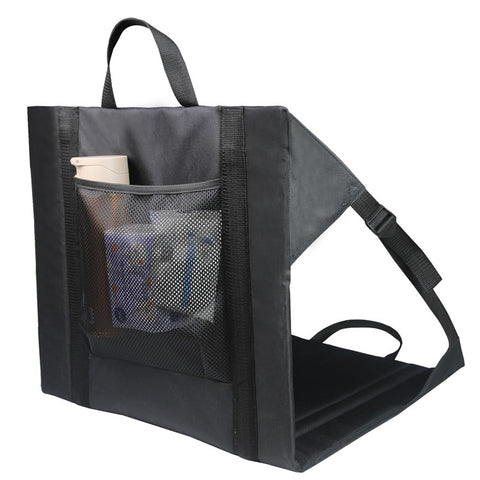 MYDAYS OUTDOOR 43x43cm Portable Backrest Cushion Folding Chair Outdoor Camping Seat Mat