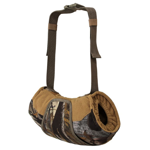 850908 47x27cm Camouflage Hand Muff with Clear Window for Winter Hunting