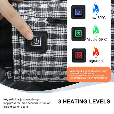 Outdoor Hand Warmer 40x19cm Heated Hand Muff Pouch for Cold Weather