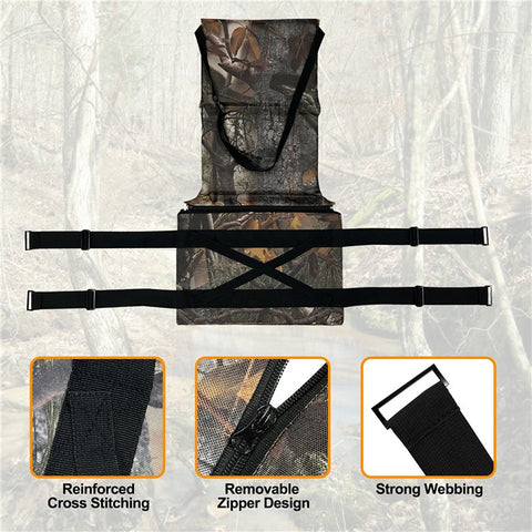 46x31x59cm Waterproof Tree Stand Chair Cushion for Outdoor Mountaineering Climbing
