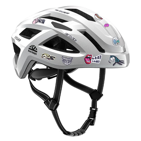 ENLEE RS2319 Bicycle Helmet Personalized Creative Stickers PVC Decorative Decals