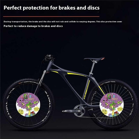 ENLEE E22128 Mountain Bike Disc Brake Cover Anti Overspray Bicycle Brake Shield