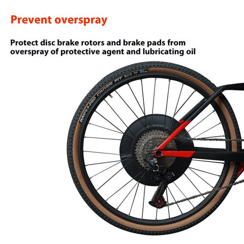 ENLEE E22128 Mountain Bike Disc Brake Cover Anti Overspray Bicycle Brake Shield