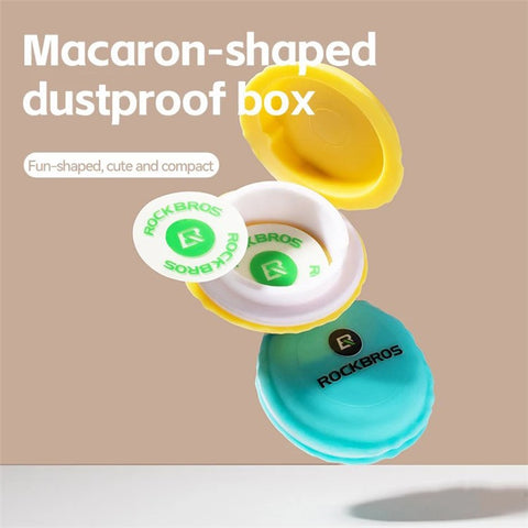 ROCKBROS 6Pcs Bicycle Inner Tire Patch Repair Kit No-glue Adhesive Quick Dry Repair Tool Set