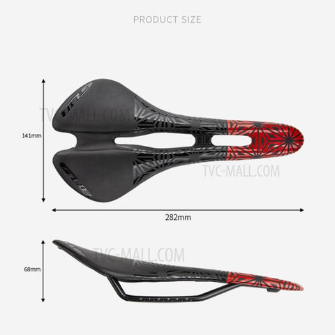 GUB 1120 Ultra Light Microfiber Leather Bike Hollow Saddle Bicycle Seat Cushion