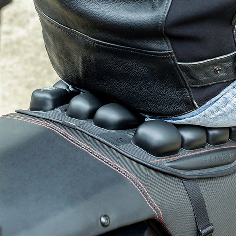 ROCKBROS Inflatable Seat Cushion Air Fillable Cooling Down Air Seat Pad Pressure Relief Ride Touring Saddle Cover for Motorcycle Scooter
