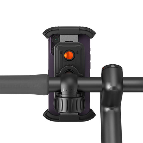 BASEUS QuickGo Series Bike Phone Mount Quick Release Cycling Holder for Bicycle, Motorcycle Tight Secure Phone Clamp