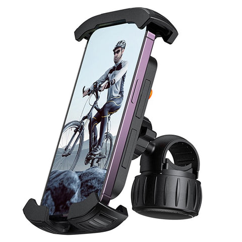 BASEUS QuickGo Series Bike Phone Mount Quick Release Cycling Holder for Bicycle, Motorcycle Tight Secure Phone Clamp