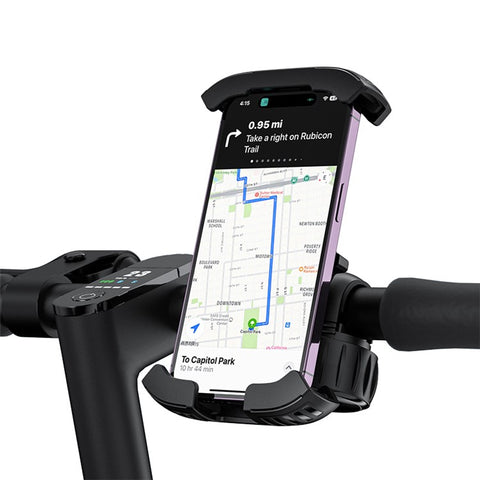 BASEUS QuickGo Series Bike Phone Mount Quick Release Cycling Holder for Bicycle, Motorcycle Tight Secure Phone Clamp