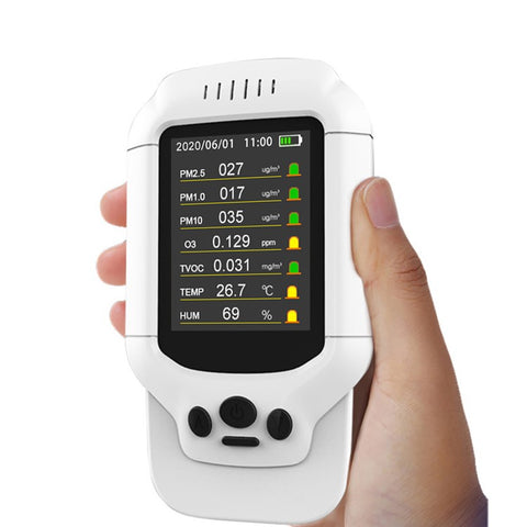 Air Quality Pollution Monitor Temperature Humidity Meter Teste PM2.5 Dust Detector for Home and Office