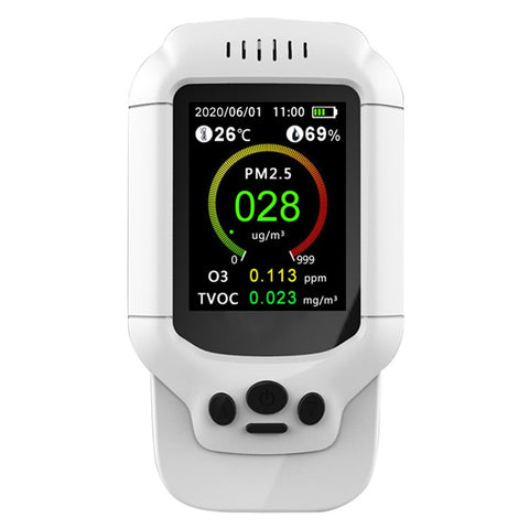 Air Quality Pollution Monitor Temperature Humidity Meter Teste PM2.5 Dust Detector for Home and Office