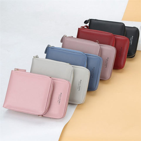 BAELLERRY N0102 Crossbody Bag for Women, Comfortable Shoulder Bag Teen Girl's Long Strap Purse Clutch Wallet Phone Bag