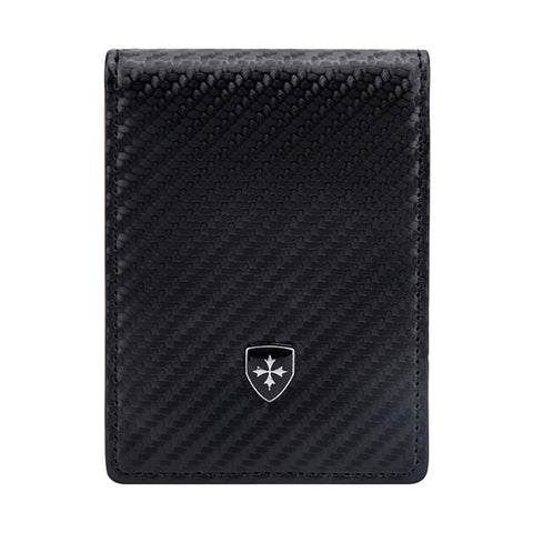 BAELLERRY K9307 Minimalist RFID Blocking PU Leather Men Wallet with Multiple Card Slots and Money Clip