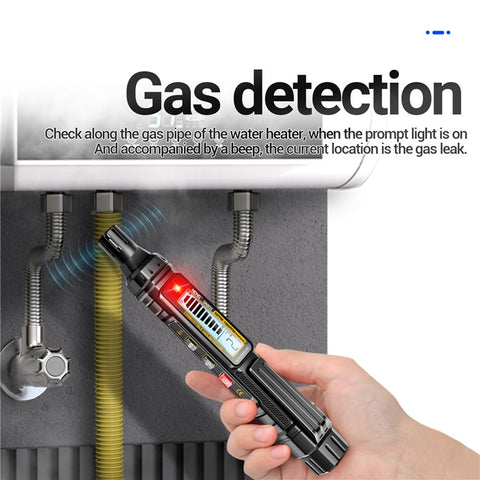 ANENG GN805 LCD Screen Combustible Gas Detector Sound Light Alarm Gas Leakage Tester