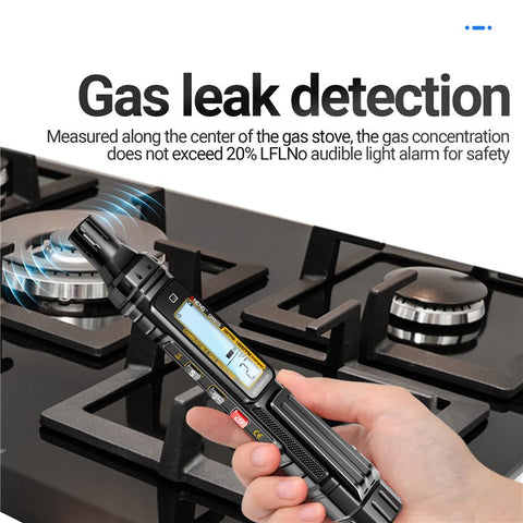 ANENG GN805 LCD Screen Combustible Gas Detector Sound Light Alarm Gas Leakage Tester
