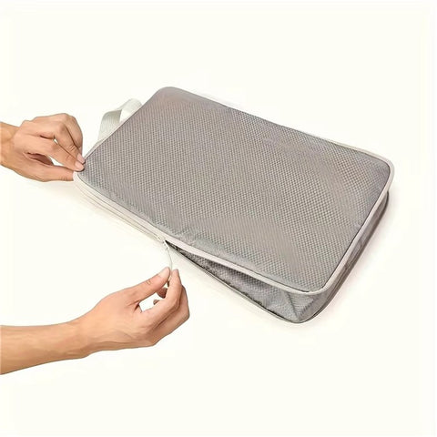 4Pcs / Set Luggage Organizer Bags Oxford Cloth Travel Packing Expandable Clothes Storage Bags
