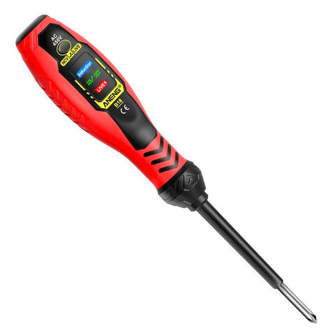 ANENG B18 High Torque Voltage Tester Pen Live / Neutral Wire Detection Continuity Test NCV Light Indication