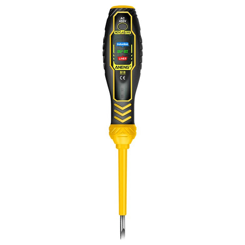 ANENG B18 High Torque Voltage Tester Pen Live / Neutral Wire Detection Continuity Test NCV Light Indication